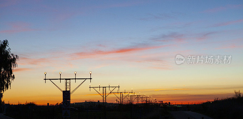 El Prat aeroport Pau Casals日落